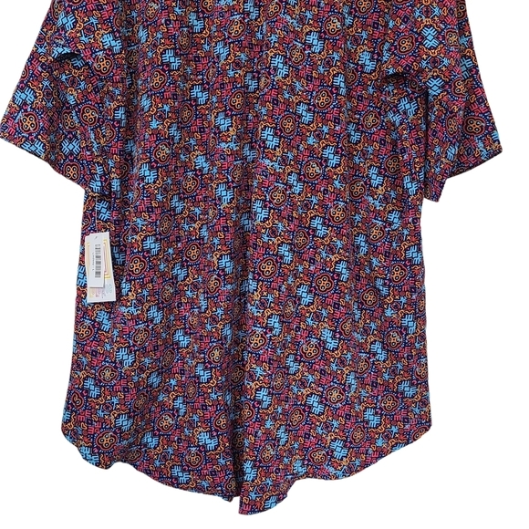 LuLaRoe Lindsay Kimono Womens Sz Large Open Front Draped Cardigan Cover Up - Picture 6 of 12